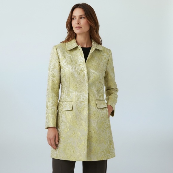 Banana Republic Jackets & Blazers - BANANA REPUBLIC Brocade Silk Blend Jacket Size Small Petite
